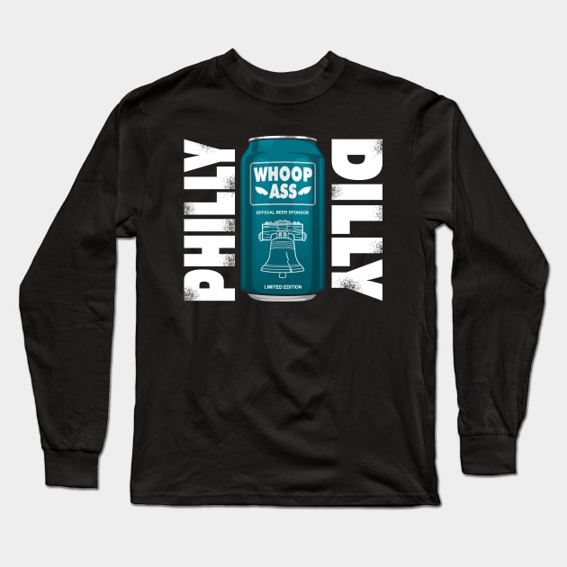 The Philly Dilly Long Sleeve T-Shirt by Tailgate Team Tees